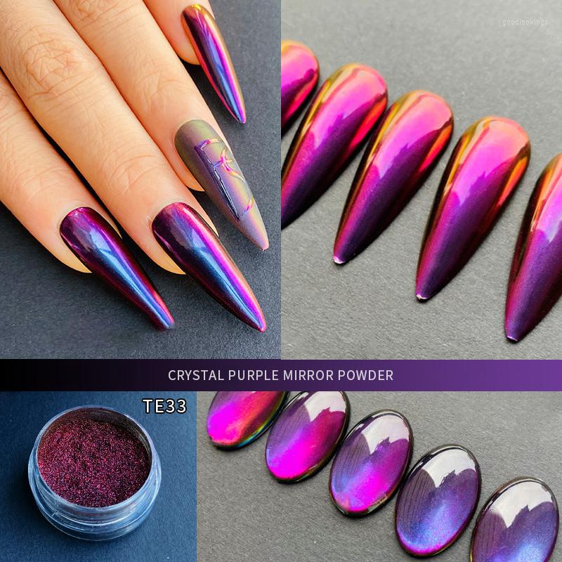 Nail Glitter 1 Box Chameleon Mirror UV Gel Polish Powder Art Decoration Dust Metallic Metal Chrome Dazzling Pigment
Nail Glitter 1 Box Chameleon Mirror UV Gel Polish Powder Art Decoration Dust Metallic Metal Chrome Dazzling Pigment
