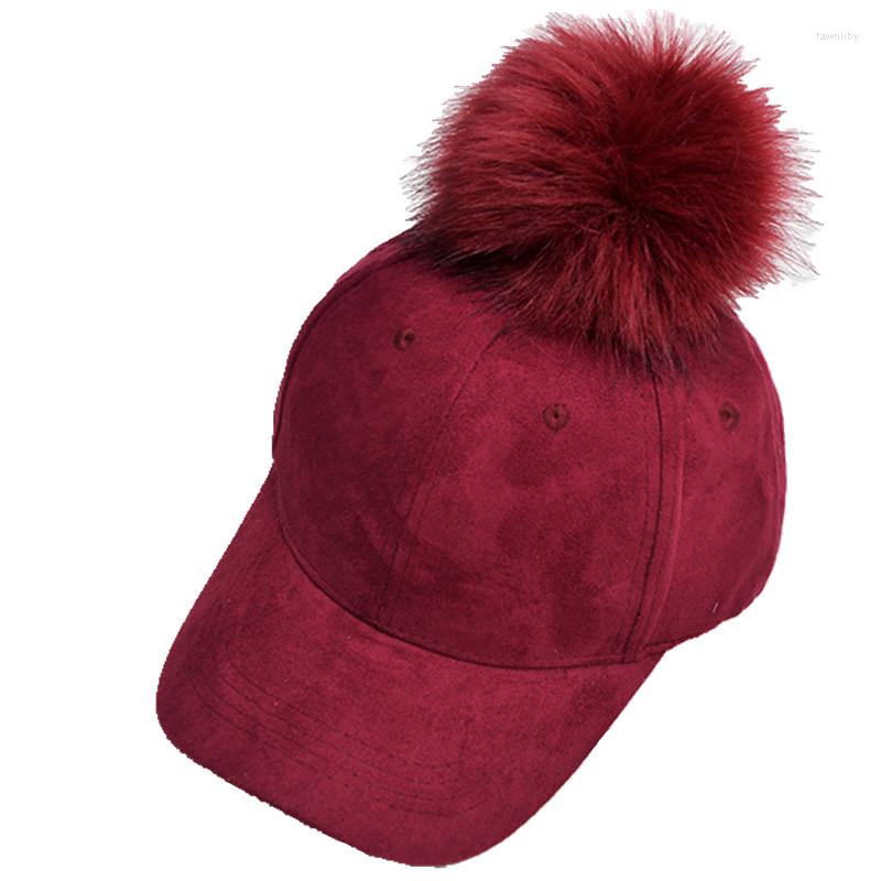 Ball Caps Winter Women Pompom Pink Suede Baseball Cap Autumn Casual Streetwear Black 2022 Elegant Female Hat, Picture shown
Ball Caps Winter Women Pompom Pink Suede Baseball Cap Autumn Casual Streetwear Black 2022 Elegant Female Hat, Picture shown