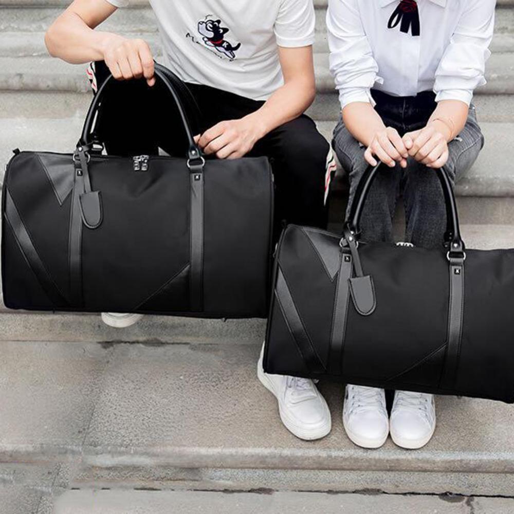 Duffel Bags Handbag Solid Color Women Storage Bag Men Travel Fitness Luggage Duffle Pouch 221114, S black
Duffel Bags Handbag Solid Color Women Storage Bag Men Travel Fitness Luggage Duffle Pouch 221114, S black