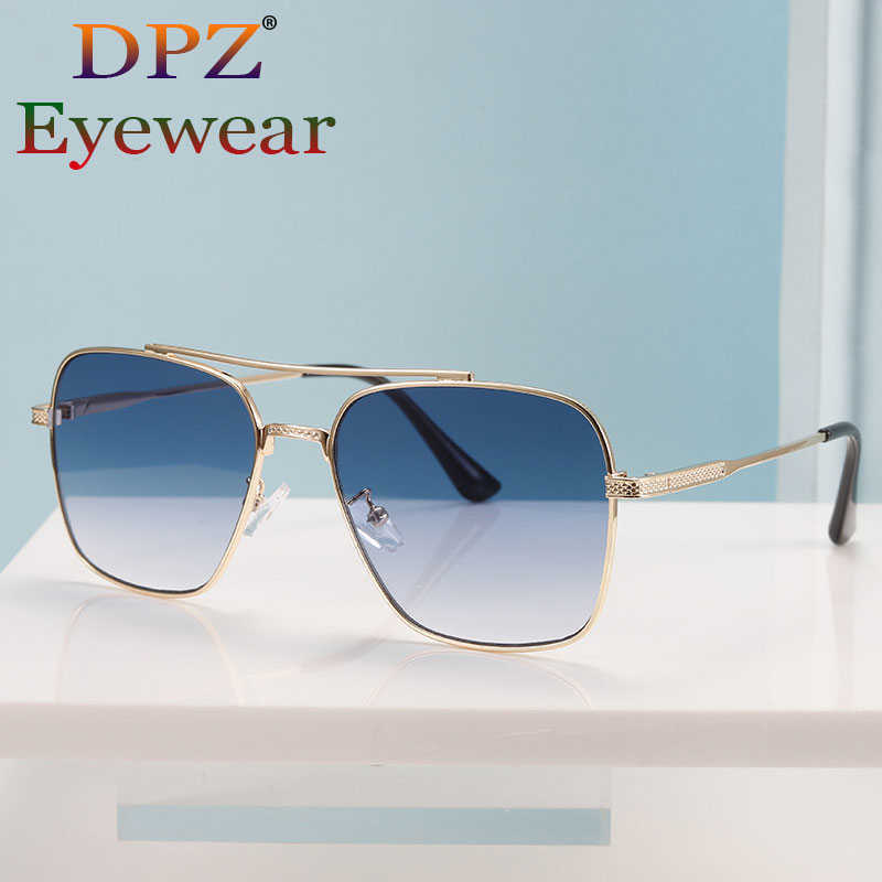 Sunglasses 2021 Fashion Flight Seven 007 Rock Style Gradient Pilot Sunglasses For Men Square Luxury Brand Design Sun Glasses Oculo91846185x