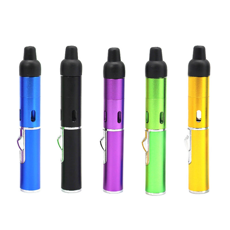 Click N Torch Lighter Smoking Pipes Butane Sneak A Toke Windproof Flame Jet Lighters Dry Herb Portable Smoke Device