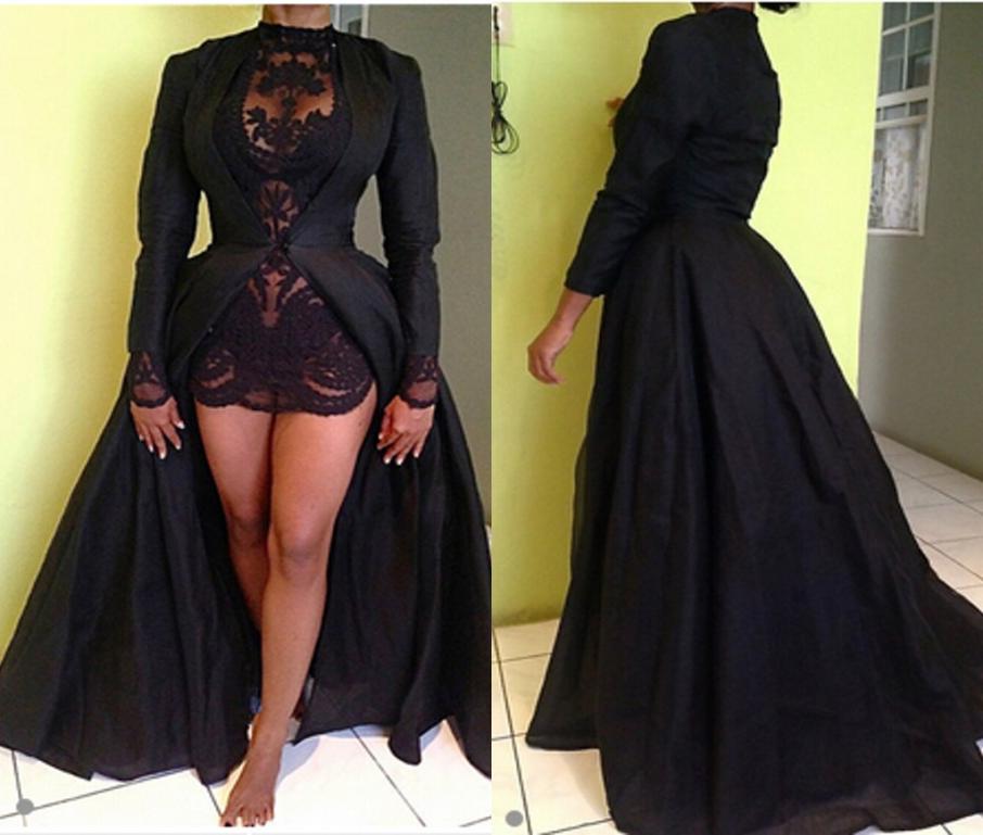 Sexy Sheer Black High Low Evening Dresses Appliques Long Sleeves Winter Satin Prom Dresses FASHION Party Gowns4364434, Pink
Sexy Sheer Black High Low Evening Dresses Appliques Long Sleeves Winter Satin Prom Dresses FASHION Party Gowns4364434, Pink