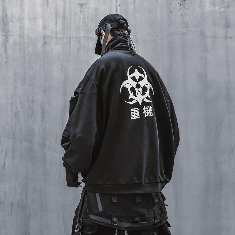 Men's Hoodies Techwear Autumn Black Half Zipper Stand Collar Men Sweatshirts Loose Cotton Pullover Hop Hip Casual Oversize Print Male
Men's Hoodies Techwear Autumn Black Half Zipper Stand Collar Men Sweatshirts Loose Cotton Pullover Hop Hip Casual Oversize Print Male