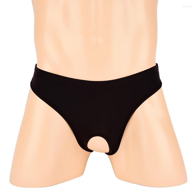 Men's G Strings Men Ice Silk Open Crotch Briefs Gay Naked Erotic Exposed Cock Underwear Sissy Panties Lingerie Micro Thong, Black
Men's G Strings Men Ice Silk Open Crotch Briefs Gay Naked Erotic Exposed Cock Underwear Sissy Panties Lingerie Micro Thong, Black