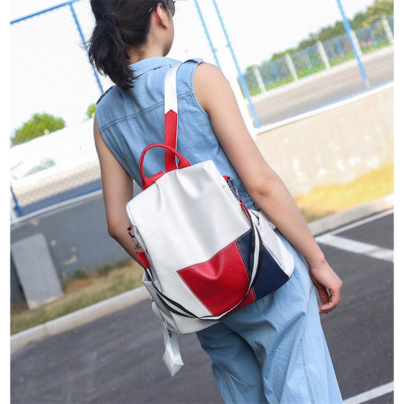 School Bags PU Leather Women Backpack Anti-Theft Travel Large Capacity For Teenage Girls 2022 High Quality, Black
School Bags PU Leather Women Backpack Anti-Theft Travel Large Capacity For Teenage Girls 2022 High Quality, Black
