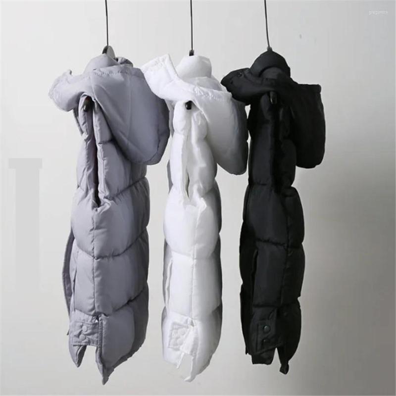 Women' Vests 2022 Korean Down Cotton Coat Vest Women Autumn Winter Short Waistcoat Stand-Up Collar Jacket Sleeveless White Hooded Female, Gray
Women' Vests 2022 Korean Down Cotton Coat Vest Women Autumn Winter Short Waistcoat Stand-Up Collar Jacket Sleeveless White Hooded Female, Gray