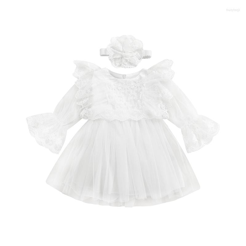 Girl Dresses Born Princess Dress Long Sleeves Floral Lace Flower Tulle And Headband For Wedding Party, Picture shown
Girl Dresses Born Princess Dress Long Sleeves Floral Lace Flower Tulle And Headband For Wedding Party, Picture shown