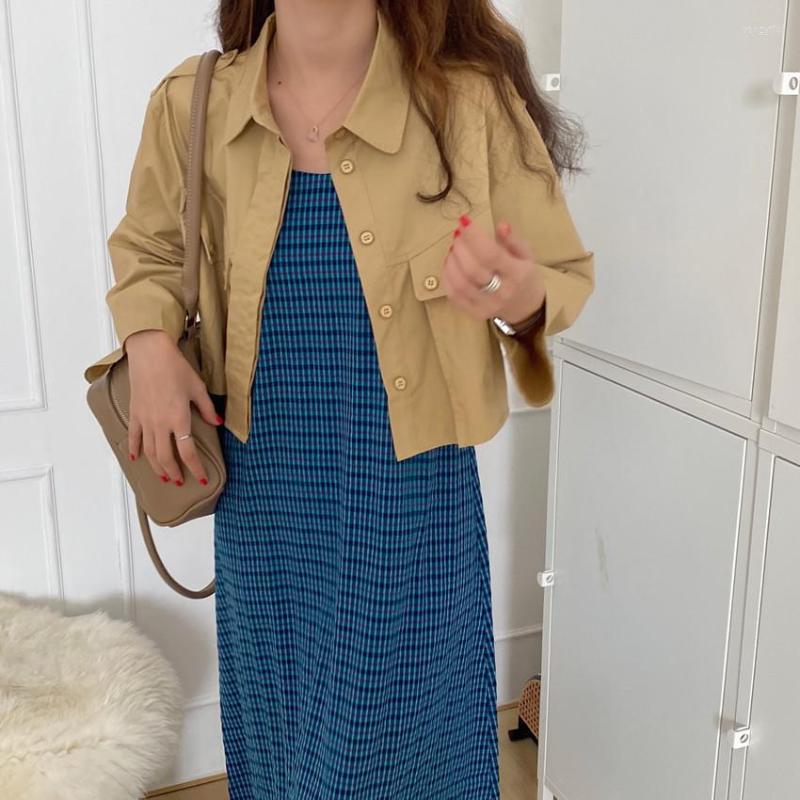 Women's Jackets 2022 Women Spring Short Jacket Coat Full Sleeve Single Breasted Overcoat Outerwear Tops, Dress
Women's Jackets 2022 Women Spring Short Jacket Coat Full Sleeve Single Breasted Overcoat Outerwear Tops, Dress