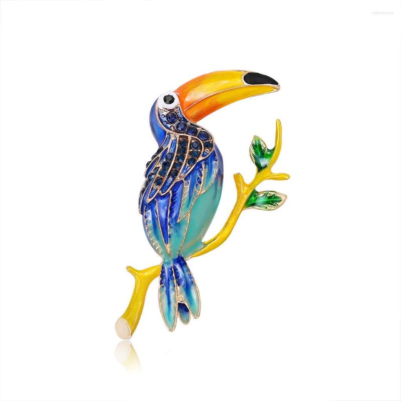 Brooches Parrot Bird Vintage Brooch Rhinestone Luxury Woman Enamel Pin Badges For Clothes Fashion Jewelry Gift Women Accessories
Brooches Parrot Bird Vintage Brooch Rhinestone Luxury Woman Enamel Pin Badges For Clothes Fashion Jewelry Gift Women Accessories