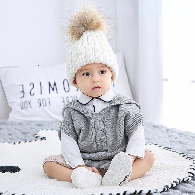 Pullover Spring Autumn Stylish born Baby Knitted Vest Cotton Wool Solid Gray Soft Hooded Baby Boy Girl Sweaters Clothes 221114
Pullover Spring Autumn Stylish born Baby Knitted Vest Cotton Wool Solid Gray Soft Hooded Baby Boy Girl Sweaters Clothes 221114