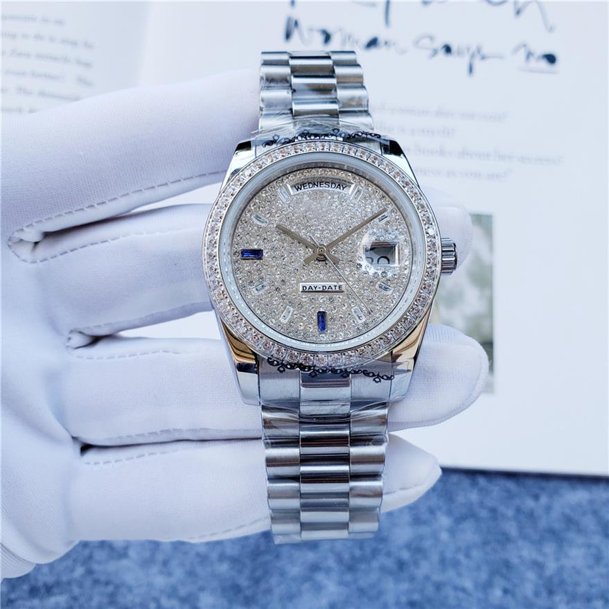 2021 High quality fashion sapphire mirror 36mm womens watches Ladies dress stainless steel watch with date diamond ring automatic 175c, Box
2021 High quality fashion sapphire mirror 36mm womens watches Ladies dress stainless steel watch with date diamond ring automatic 175c, Box