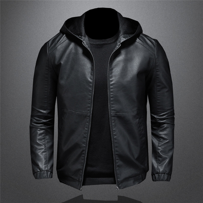 Men's Fur Faux Fur Faux Leather Jacket Men's Windproof Slim Large Size Hooded Leather Jacket High Quality Casual Black PU Jacket M5XL 221114
Men's Fur Faux Fur Faux Leather Jacket Men's Windproof Slim Large Size Hooded Leather Jacket High Quality Casual Black PU Jacket M5XL 221114