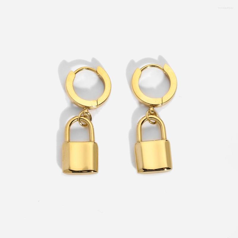 Hoop Earrings 2022 Tarnish Free Stainless Steel Small Lock Charm Earring For Women Girls Dangle Fashion Jewelry Gift
Hoop Earrings 2022 Tarnish Free Stainless Steel Small Lock Charm Earring For Women Girls Dangle Fashion Jewelry Gift