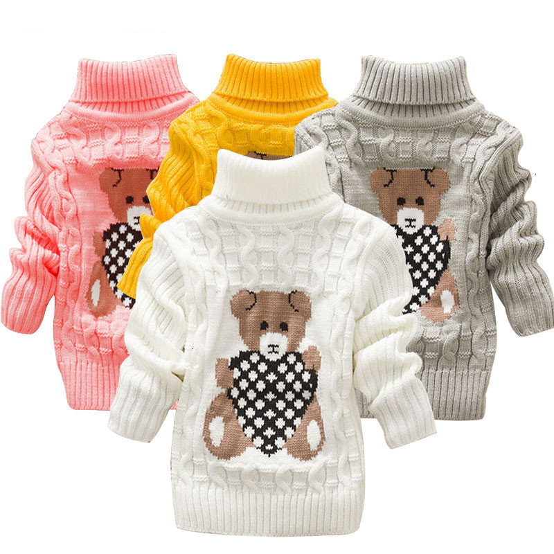 Pullover Baby Cartoon Bear Casual Basic Sweater Crewneck Thick Kids Slouchy Soft Warm Wool Clothing for Boys Girls Autumn Winter Sweaters 221115, As the picture
Pullover Baby Cartoon Bear Casual Basic Sweater Crewneck Thick Kids Slouchy Soft Warm Wool Clothing for Boys Girls Autumn Winter Sweaters 221115, As the picture