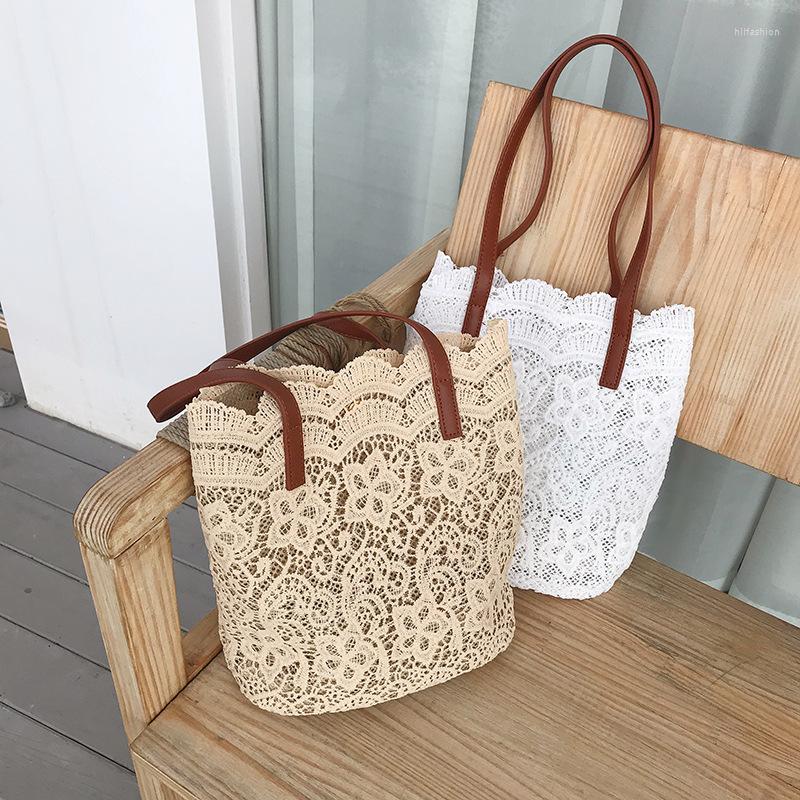 Evening Bags Summer 2 Pcs/Sets Chic Girl Lace Shoulder Bag Women Handbag Female Tote Big Capacity Foldable Travel Beach, White
Evening Bags Summer 2 Pcs/Sets Chic Girl Lace Shoulder Bag Women Handbag Female Tote Big Capacity Foldable Travel Beach, White