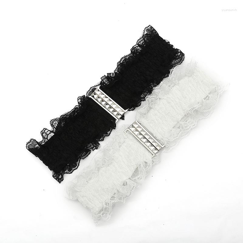 Belts Women Fashion Lace Metal Buckle Waist Belt Female Wide Elastic Stretch Strap Lady Dress Corset Waistband Clothes Accessory, White
Belts Women Fashion Lace Metal Buckle Waist Belt Female Wide Elastic Stretch Strap Lady Dress Corset Waistband Clothes Accessory, White
