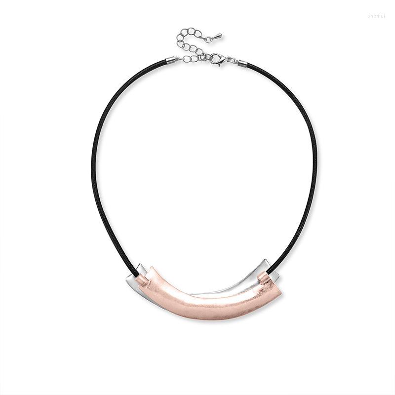 Choker ELOYHI Women Double CollarChoker Leather Rope Necklace Geometric For Trendy Neckalce&Pendants Gift
Choker ELOYHI Women Double CollarChoker Leather Rope Necklace Geometric For Trendy Neckalce&Pendants Gift