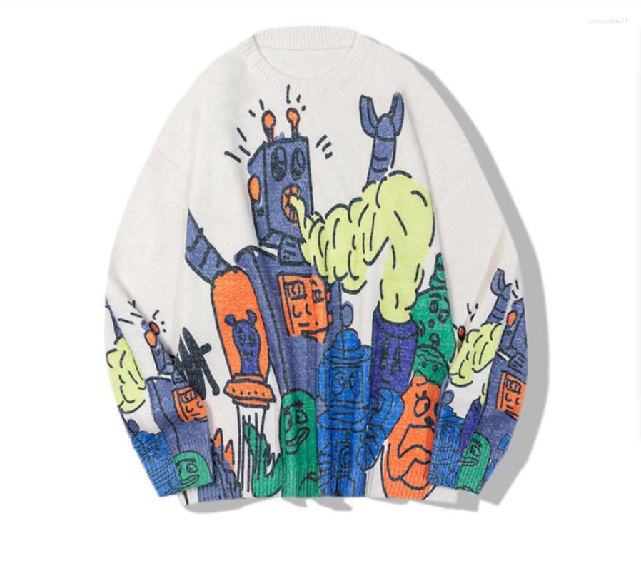 Men' Sweaters Graffiti Irregular Men Women Lovers With The Same Style National Trend Men' Sweater Pullover
Men' Sweaters Graffiti Irregular Men Women Lovers With The Same Style National Trend Men' Sweater Pullover