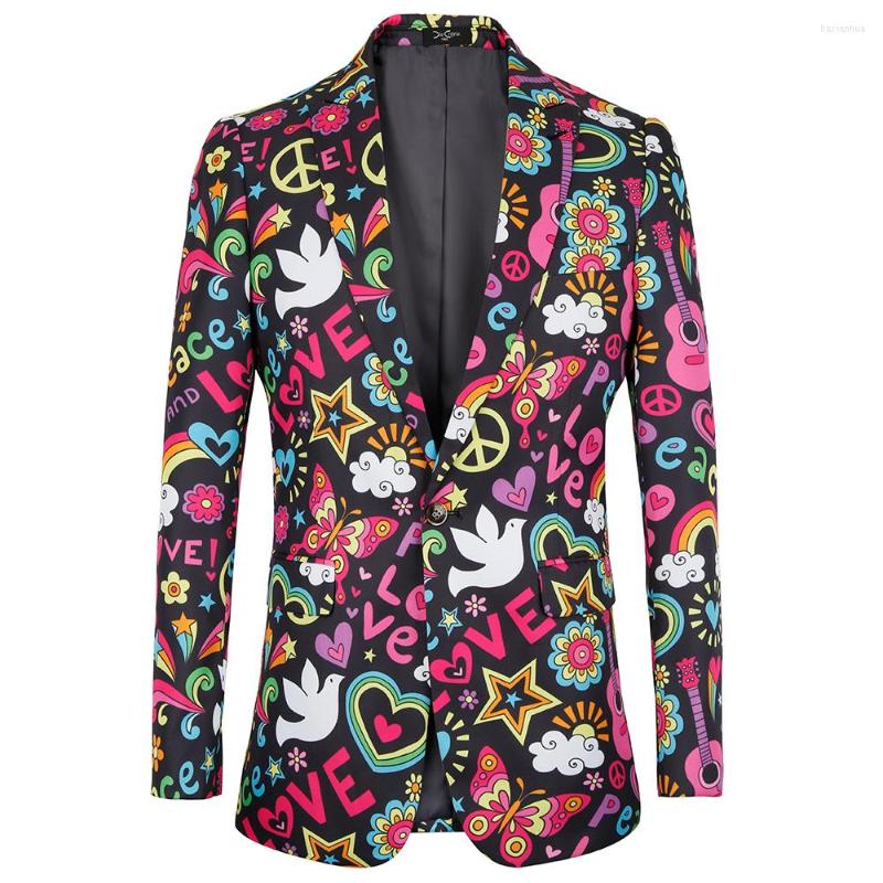 Men' Suits 2022 Fashion Mens Jacket Slim Fit Halloween Printing Floral Men Blazer Euro Plus Size 4XL Tuxedo Prom Clothing, Festavil 1
Men' Suits 2022 Fashion Mens Jacket Slim Fit Halloween Printing Floral Men Blazer Euro Plus Size 4XL Tuxedo Prom Clothing, Festavil 1
