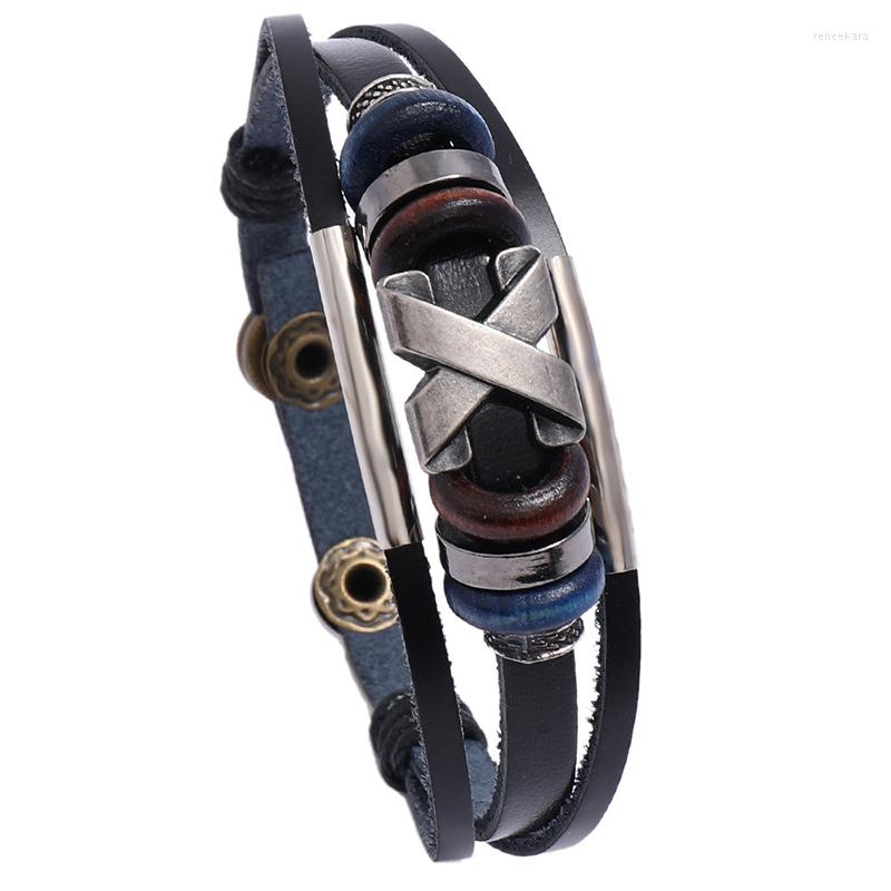 Link Bracelets Adjustable Handmade Retro Vintage Leather Cross Bangle Jewelry For Women Men Punk Party Hiphop Gifts E509
Link Bracelets Adjustable Handmade Retro Vintage Leather Cross Bangle Jewelry For Women Men Punk Party Hiphop Gifts E509