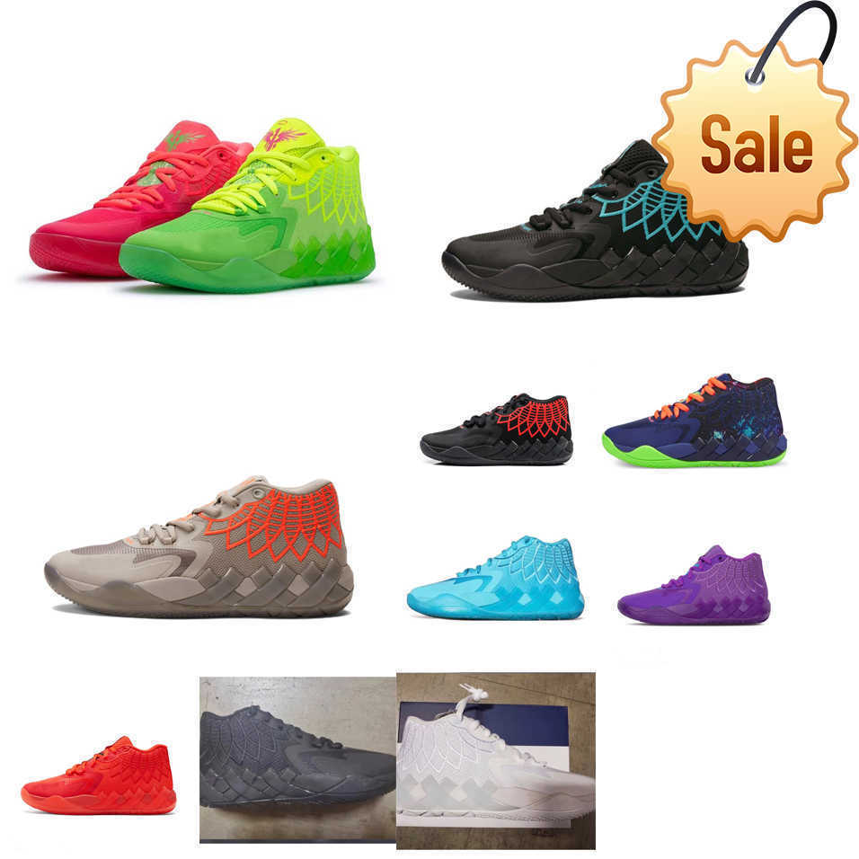OG Mens LaMelo Ball MB 01 basketball shoes Red Green Purple Black Blue Bred Cool Grey Queen City What the Easter BHM sneakers tennis with box
OG Mens LaMelo Ball MB 01 basketball shoes Red Green Purple Black Blue Bred Cool Grey Queen City What the Easter BHM sneakers tennis with box