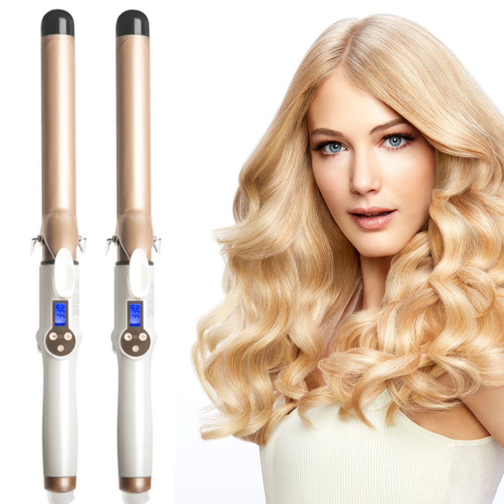Curling Irons Electric Hair Curler with LCD Screen Digital s 19-38mm Professional 221116