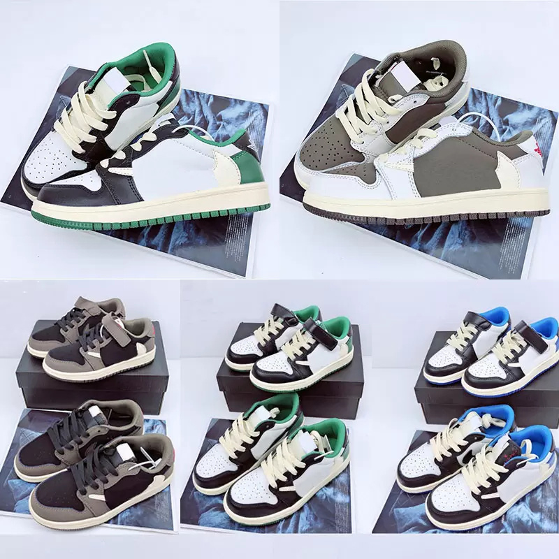Kids 1 Retro low Basketball Shoes Toddlers Shoe Jumpman Reverse Mocha 1S Fragment Chicago Trainers Sneakers for Children Eur 24-35, Box
Kids 1 Retro low Basketball Shoes Toddlers Shoe Jumpman Reverse Mocha 1S Fragment Chicago Trainers Sneakers for Children Eur 24-35, Box