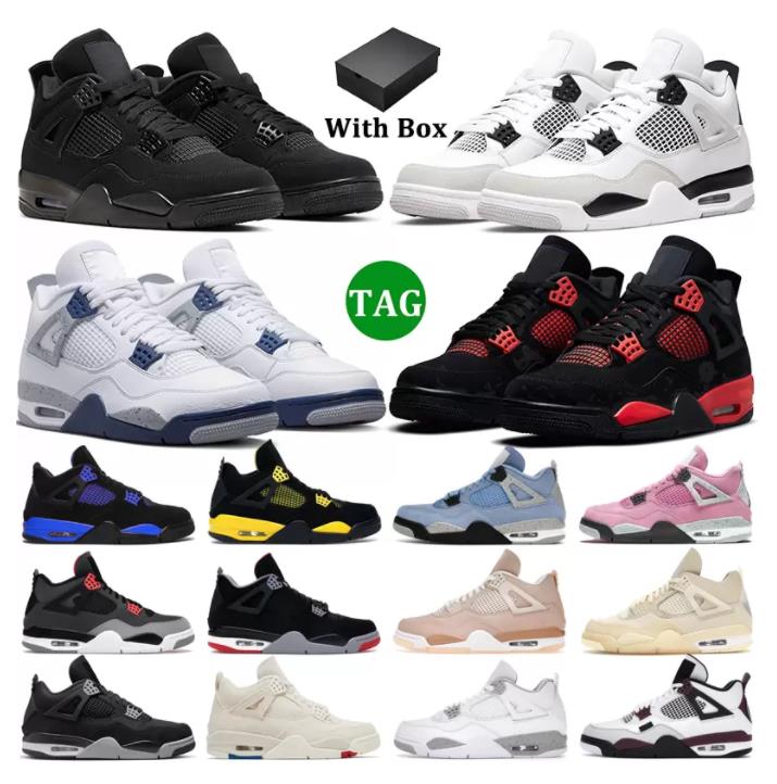 Jumpman 4 4s Mens Basketball Shoes Military Black Cat Canvas Red Thunder University Blue Thunder Pink Cactus Jack Men Women Trainers Outdoor Sports Sneakers 36-47, 29
Jumpman 4 4s Mens Basketball Shoes Military Black Cat Canvas Red Thunder University Blue Thunder Pink Cactus Jack Men Women Trainers Outdoor Sports Sneakers 36-47, 29