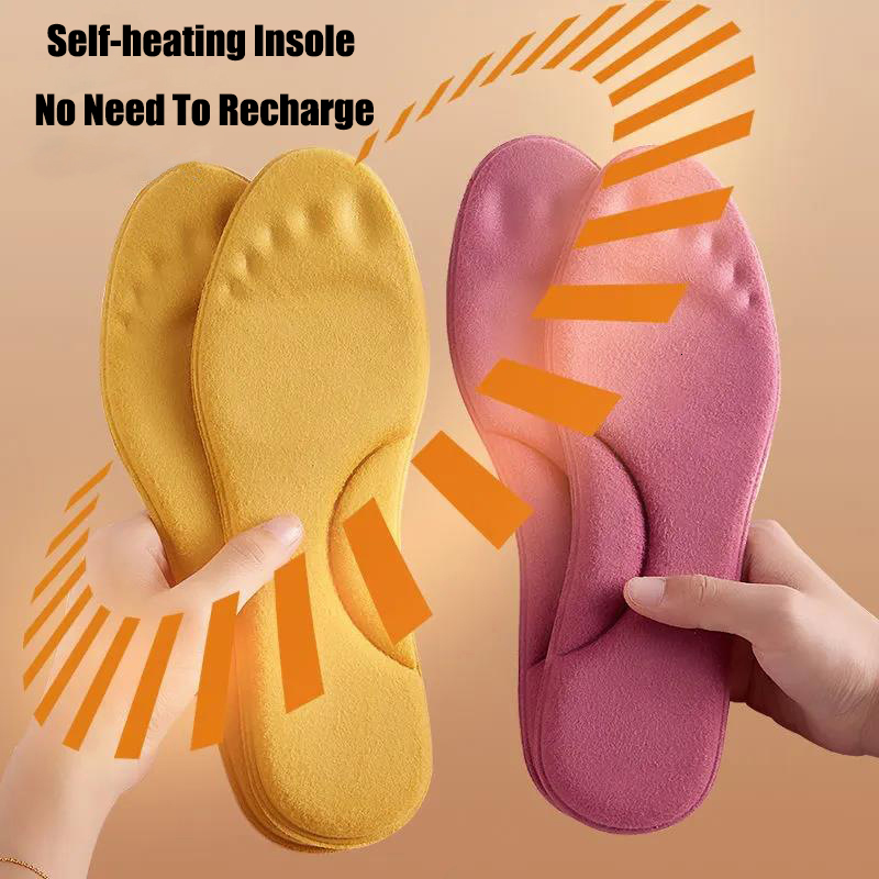 Shoe Parts Accessories Self Heated Thermal Insoles for Feet Warm Memory Foam Arch Support Women Winter Sports s Selfheating Pads 221116