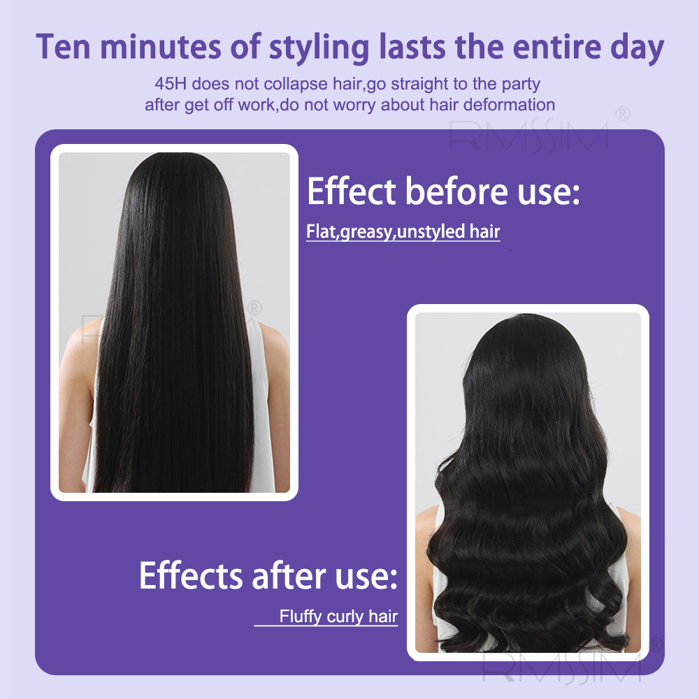 Curling Irons Auto Rotating Hair Curler Electric Multifunctional LCD Iron Automatic Air Spin Magic Styling Tool 221116