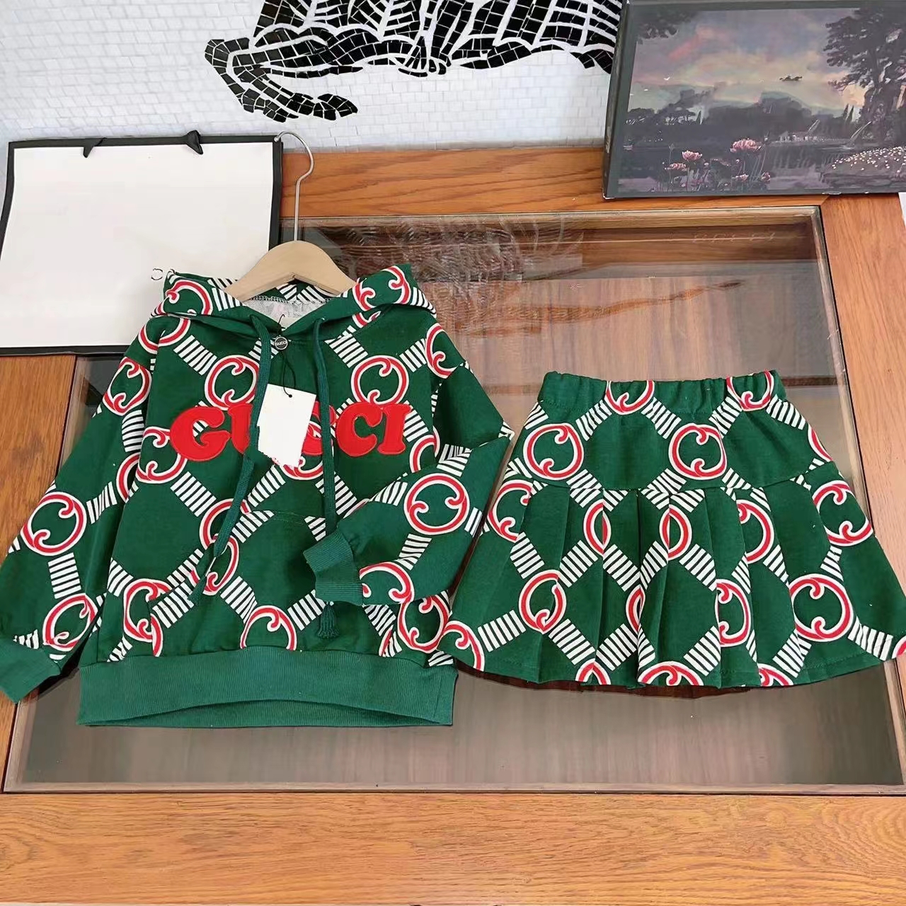 designer kid girls clothing sets coats and dresses fashion baby boy clothes green wholesale set -160cm
designer kid girls clothing sets coats and dresses fashion baby boy clothes green wholesale set -160cm
