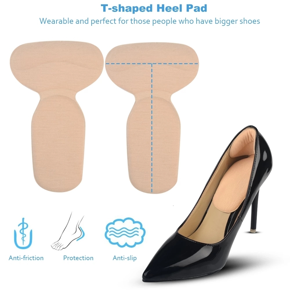 Shoe Parts Accessories Half Insoles for Women s Back Stickers High Heels Liner Insert Heel Pain Relief Protector Cushion Pads Size Reducer 221116