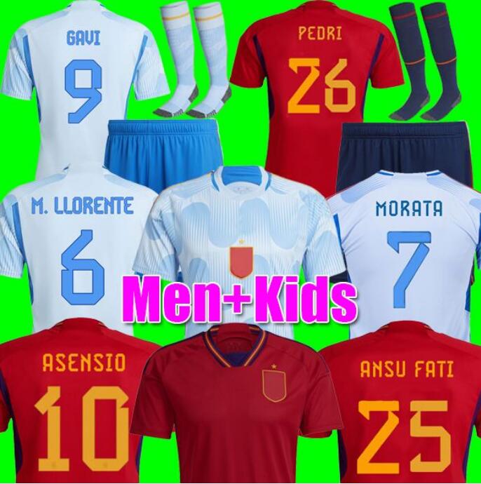 2022 Spain soccer jerseys Espana ANSU FATI ASENSIO MORATA FERRAN GAVI AZPILICUETA 22 23 WORLD RAMOS CUP fans Player version football shirts men kit equipment, 2022 away
2022 Spain soccer jerseys Espana ANSU FATI ASENSIO MORATA FERRAN GAVI AZPILICUETA 22 23 WORLD RAMOS CUP fans Player version football shirts men kit equipment, 2022 away