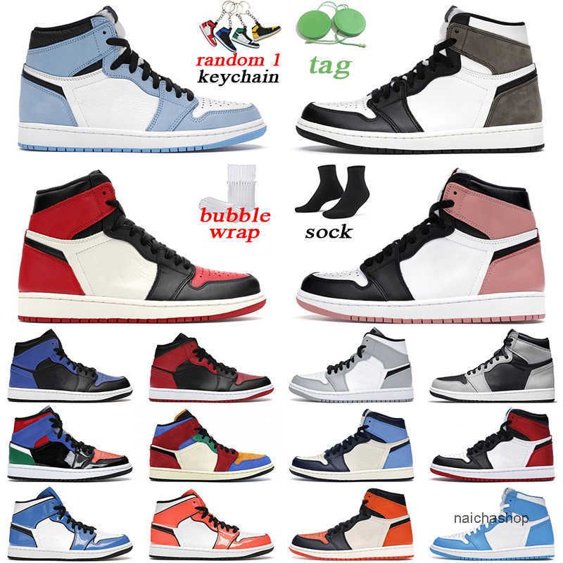 Jumpman 1 Mid Men Women 1s Basketball Shoes University Blue Hyper Royal Bred Toe Outdoor Mens Trainer Sports Sneakers Jordon Jordens, Twist
Jumpman 1 Mid Men Women 1s Basketball Shoes University Blue Hyper Royal Bred Toe Outdoor Mens Trainer Sports Sneakers Jordon Jordens, Twist