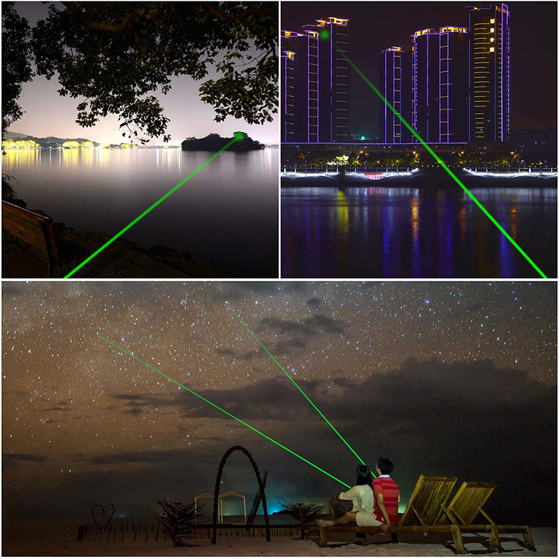Laser Pointers Laser Pointer Pen 303 Green 532Nm Adjustable Focus Battery Charger 4 Colors