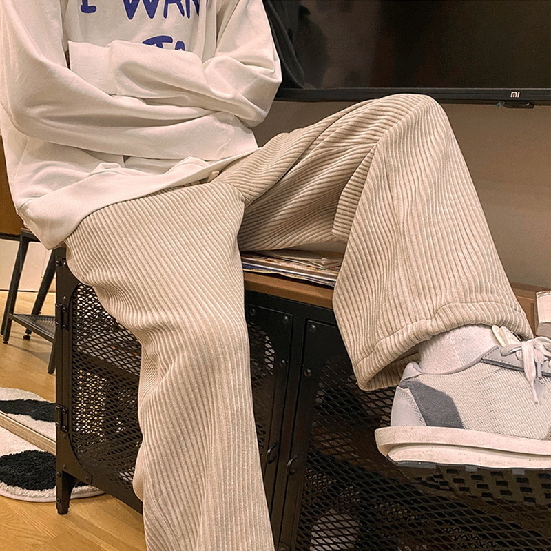 Men's Pants Work Baggy Homme Casual Classic Style Jeans Pink/blue Black Loose Straight Biker Denim Trousers M-2XL 221116