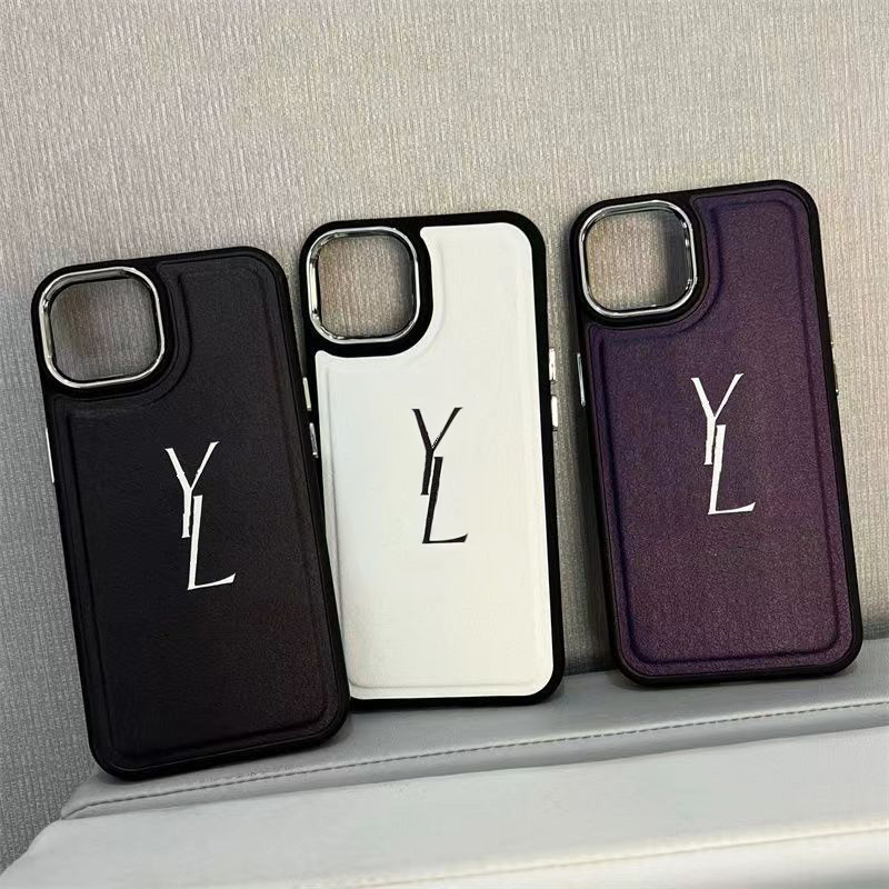 Designers Phone Case Fashion Brand Leather Cover Classic Letters Luxury Shockproof Phonecase For 14 14Plus 14Pro 14ProMax 13 12 11 Pro Max, Black
Designers Phone Case Fashion Brand Leather Cover Classic Letters Luxury Shockproof Phonecase For 14 14Plus 14Pro 14ProMax 13 12 11 Pro Max, Black
