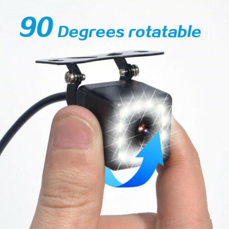 Wide Degree Car Rear View Camera 4 LED Night Vision Reversing Auto Parking Monitor CCD Waterproof HD Video Car Rear View Camera