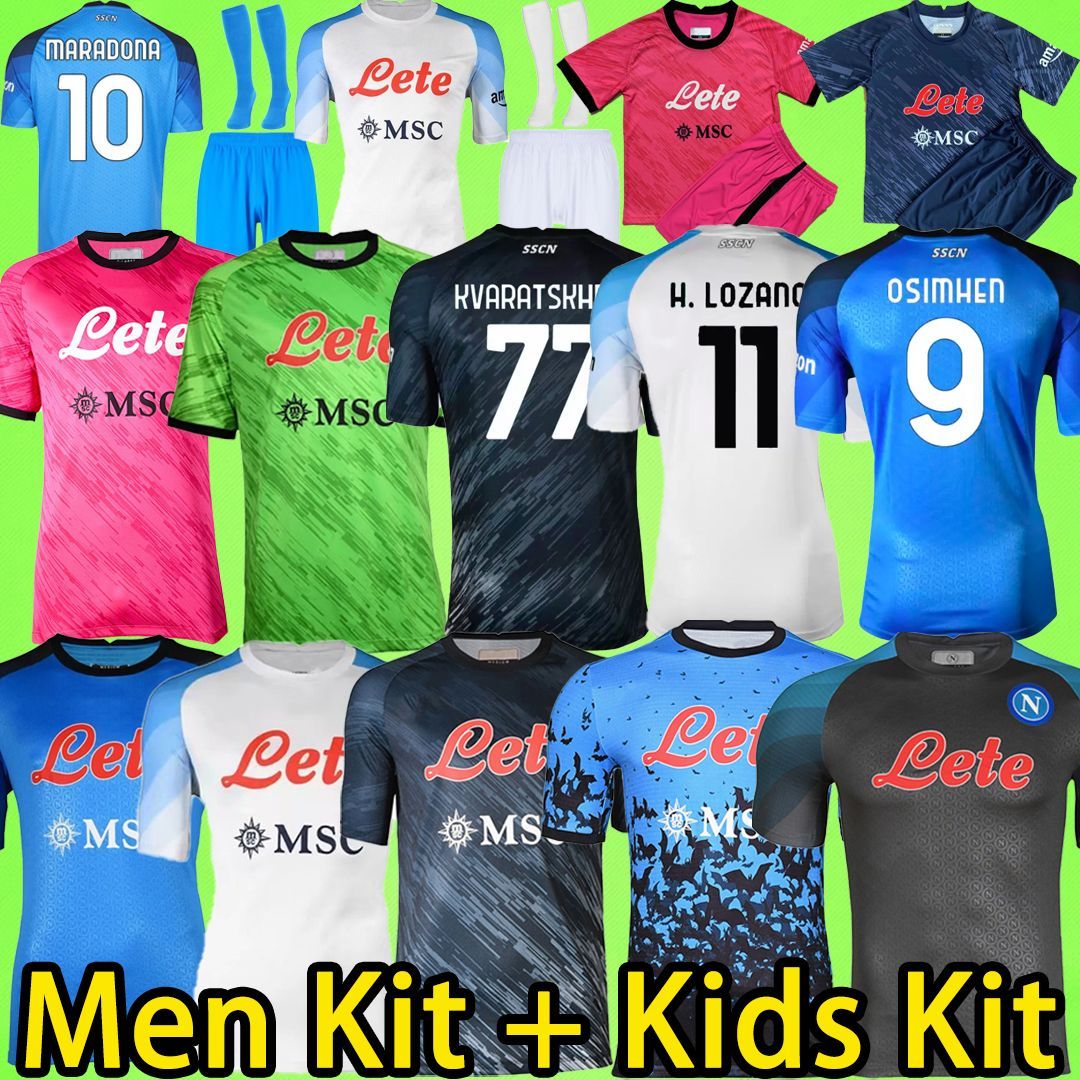 22 23 Napoli soccer jerseys MEN KIT KIDS SETS Maglia Naples 2022 2023 ZIELINSKI ANGUISSA OLIVERA Maradona football shirts goalkeeper LOZANO SSC Maillots Halloween, 22/23 goalkeeper9
22 23 Napoli soccer jerseys MEN KIT KIDS SETS Maglia Naples 2022 2023 ZIELINSKI ANGUISSA OLIVERA Maradona football shirts goalkeeper LOZANO SSC Maillots Halloween, 22/23 goalkeeper9