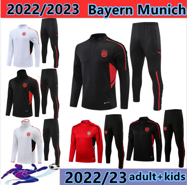 22 23 Bayerns Long sleeve adult tracksuit jacket Soccer Jersey survetement 2022 /2023 sane LEWANDOWSKI GNABRY MULLER KIMMICH football jackets soccer training suit, Black
22 23 Bayerns Long sleeve adult tracksuit jacket Soccer Jersey survetement 2022 /2023 sane LEWANDOWSKI GNABRY MULLER KIMMICH football jackets soccer training suit, Black