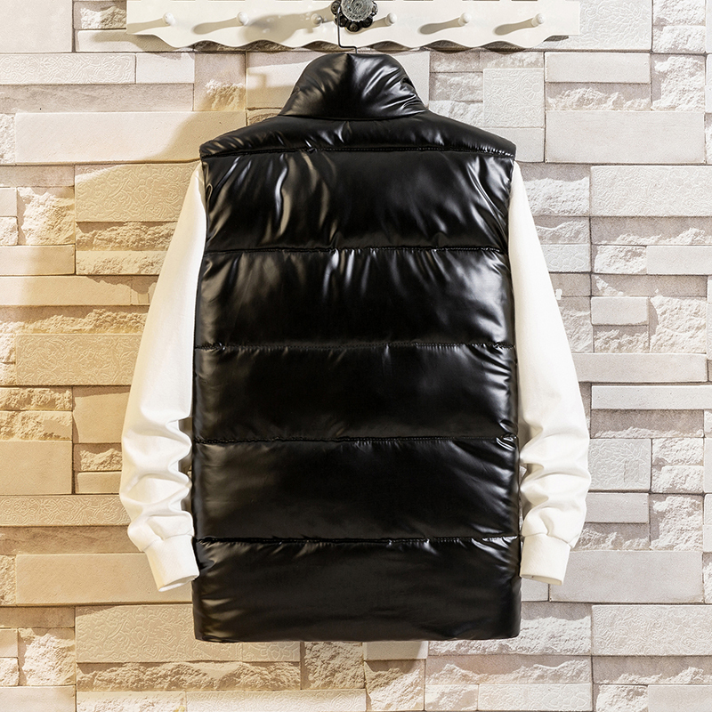 Men's Vests Legible Sleeveless Jacket Autumn Winter Warm Waistcoat Man Casual Solid Vest Men 221116