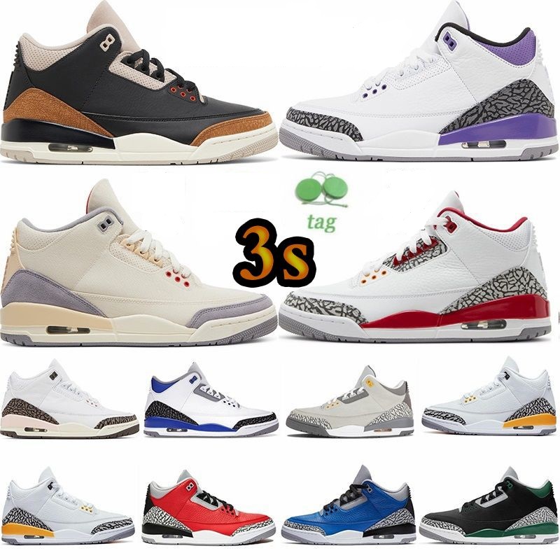 2022 Big Kid Girl Boys men women basketball shoes 3 3s s Black Cat Cement Cool Grey Neapolitan Cardinal Red Pine Green Desert Elephant Muslin Racer Blue sneakers Retro, #03
2022 Big Kid Girl Boys men women basketball shoes 3 3s s Black Cat Cement Cool Grey Neapolitan Cardinal Red Pine Green Desert Elephant Muslin Racer Blue sneakers Retro, #03