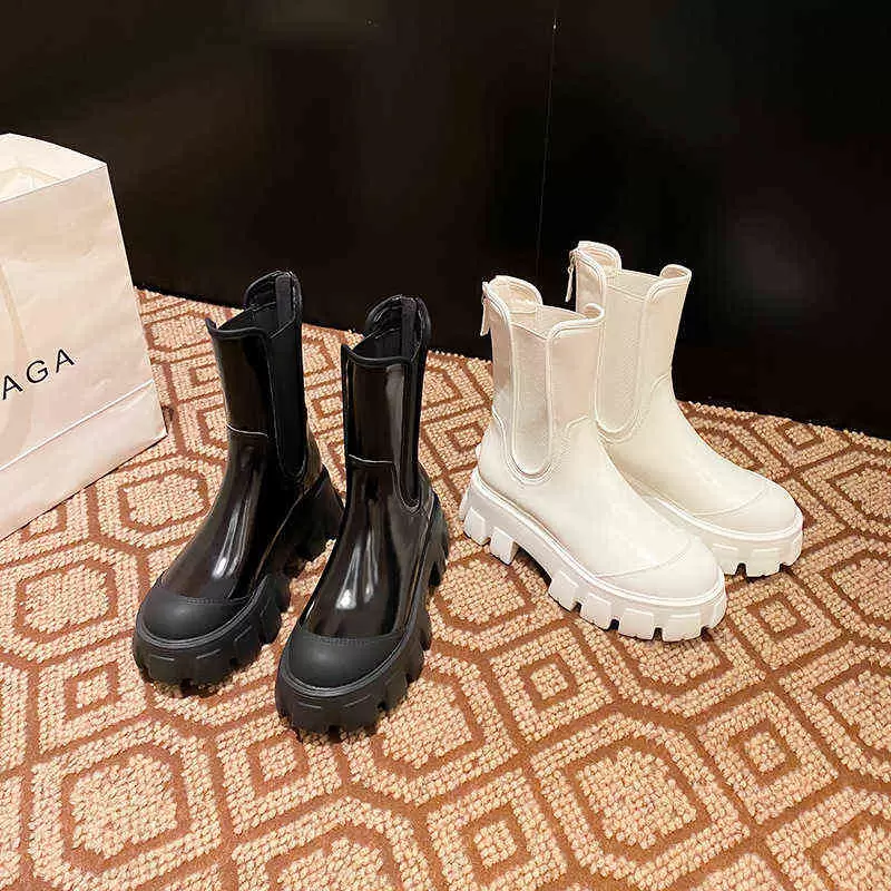 Martin Boots Women's 2022 New Thick Bottom Short Shoes Middle Chelsea Boots Straight
Martin Boots Women's 2022 New Thick Bottom Short Shoes Middle Chelsea Boots Straight