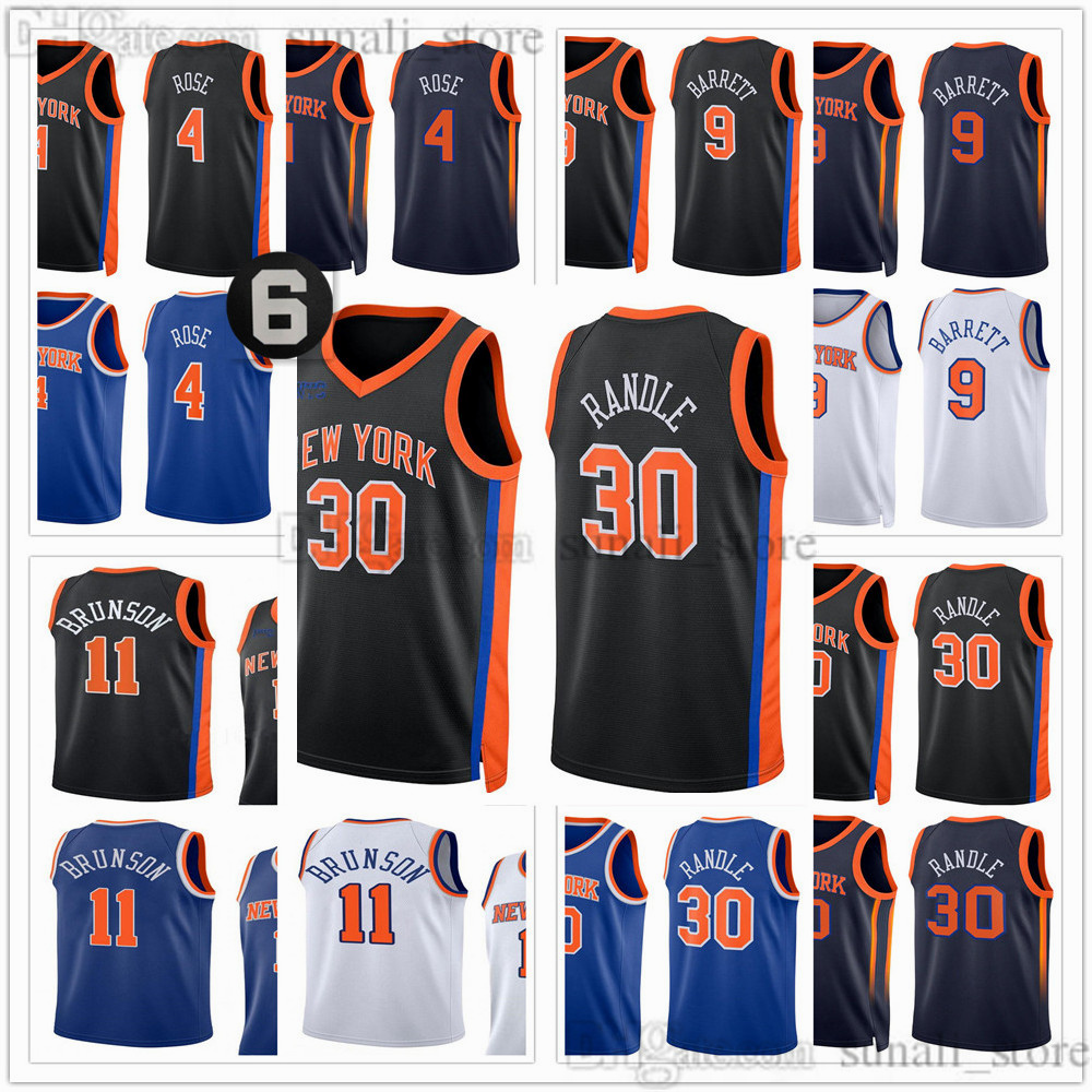 2022-23 City Black Basketball Julius 30 Randle Jerseys Derrick 4 Rose RJ 9 Barrett Jalen 11 Brunson Blue White Edition Shirts Men Women Youth Kids
2022-23 City Black Basketball Julius 30 Randle Jerseys Derrick 4 Rose RJ 9 Barrett Jalen 11 Brunson Blue White Edition Shirts Men Women Youth Kids