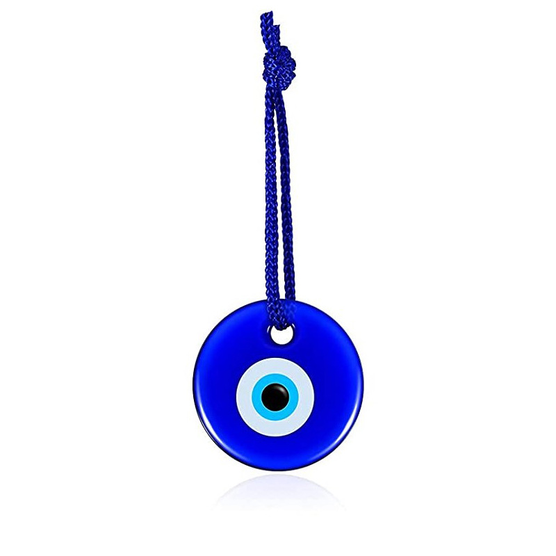 Evil Eye Necklace For Women Lucky Turkish Blue Eye Keyring Keychain Bracelet handmade hamsa nazar men evil eye Jewelry