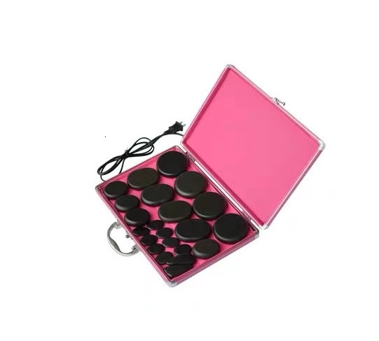 Other Massage Items Stone Set Heater Box Relieve Stress Back Pain Health Care Acupressure Lava Basalt Stones for Healthcare free ship 221116