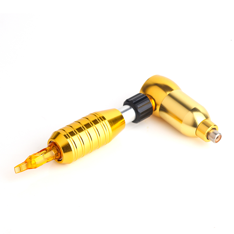Tattoo Machine Premium Quality Gold motor machine with RCA interface Aluminum Alloy Rotary No Noise Gun Motor for Liner Shader 221115