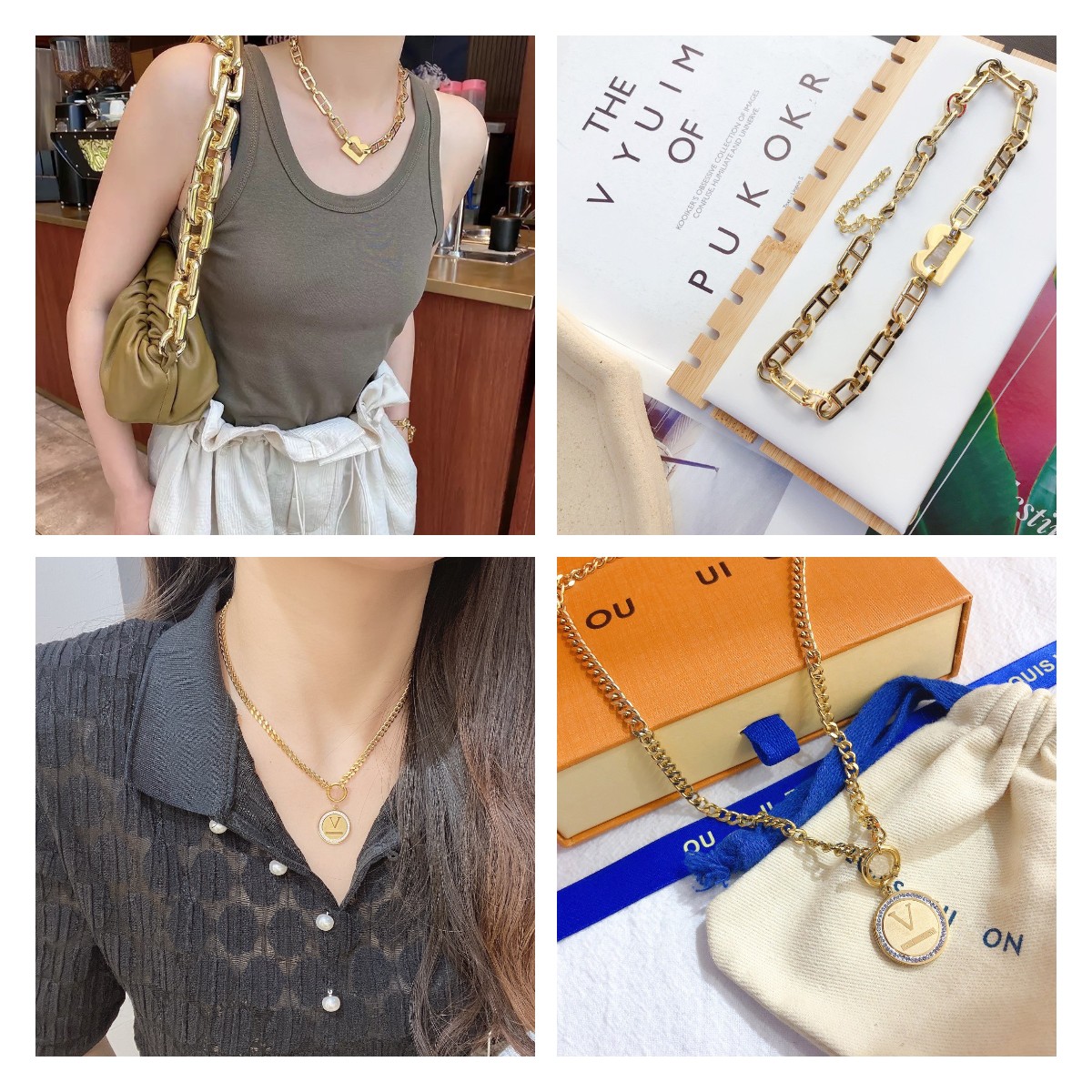 Exquisite Fashion Brand Necklace Designer Jewelry Necklaces 18k Gold Plated Popular Luxury Brand Long Chain Selected Gift Couple Friend Foundation Versatile
Exquisite Fashion Brand Necklace Designer Jewelry Necklaces 18k Gold Plated Popular Luxury Brand Long Chain Selected Gift Couple Friend Foundation Versatile