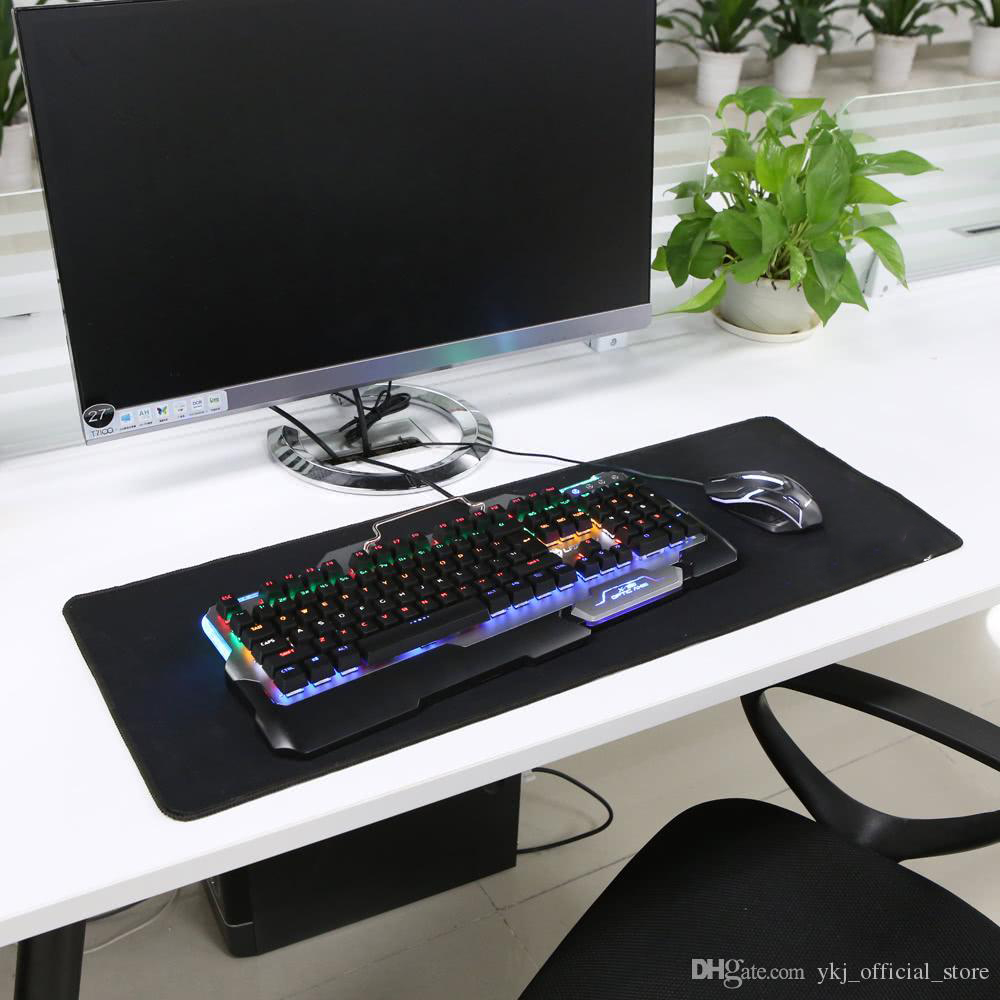 Large Gaming Mouse Pad for Laptops PC Desktop Edge Keyboard 3D Mouse Mat Desk Mousepad for Gamer Game