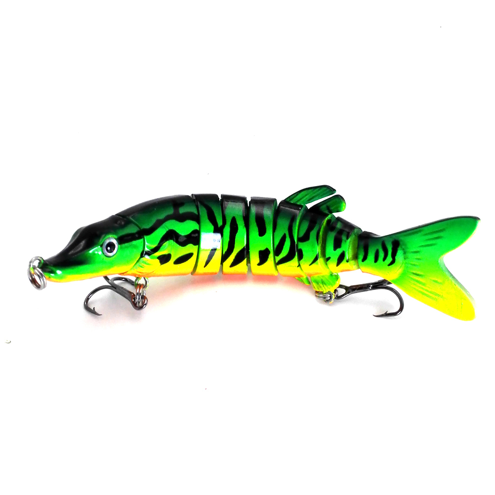 Baits Lures Proaovao 719g Swimbait Pike Wobblers Crankbait Fishing Lure Multi Jointed Hard Bait Musky Sinking Isca 221116